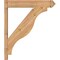 Ekena Millwork Funston Smooth Arts and Crafts Outlooker, Western Red Cedar, 5 1/2"W x 26"D x 30"H OUT06X26X30FST03SWR - alternate 2